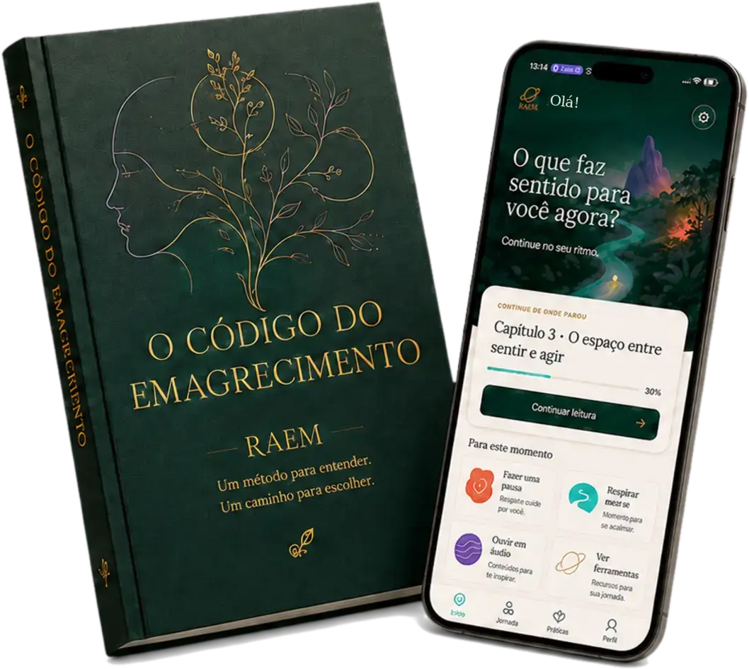 Ebook e aplicativo O Código do Emagrecimento
